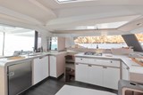Fountaine Pajot 45 galley/saloon